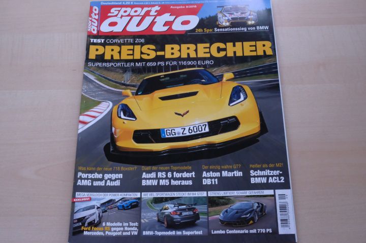 Deckblatt Sport Auto (09/2016)